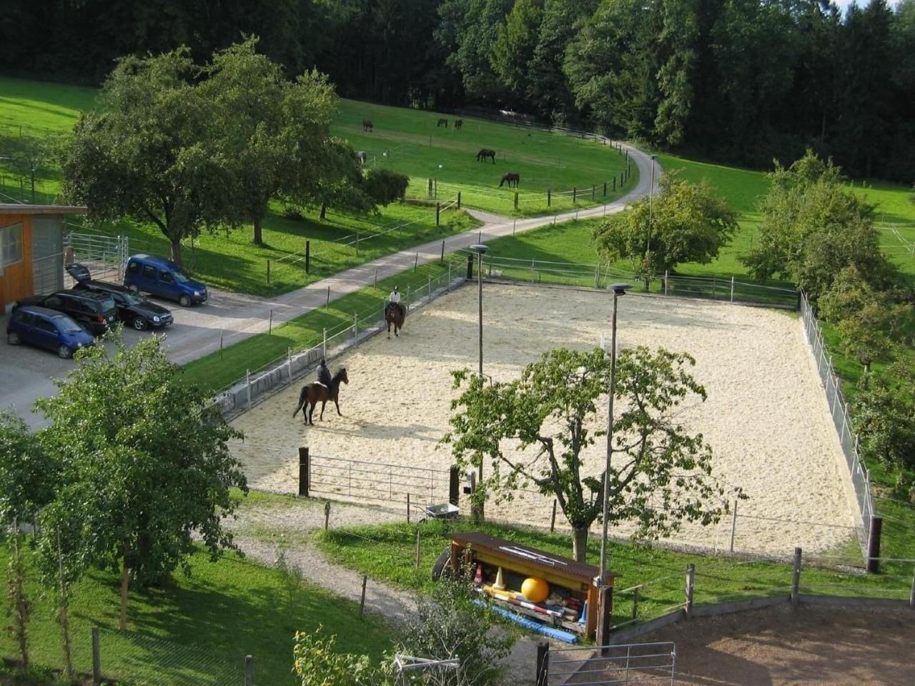 Апартаменты Pferde - Und Eselhof Gruenegg Эшенц Экстерьер фото